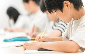 中高一貫校に絞った指導の様子