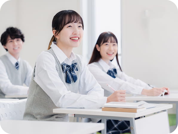 授業を受けている学生の写真